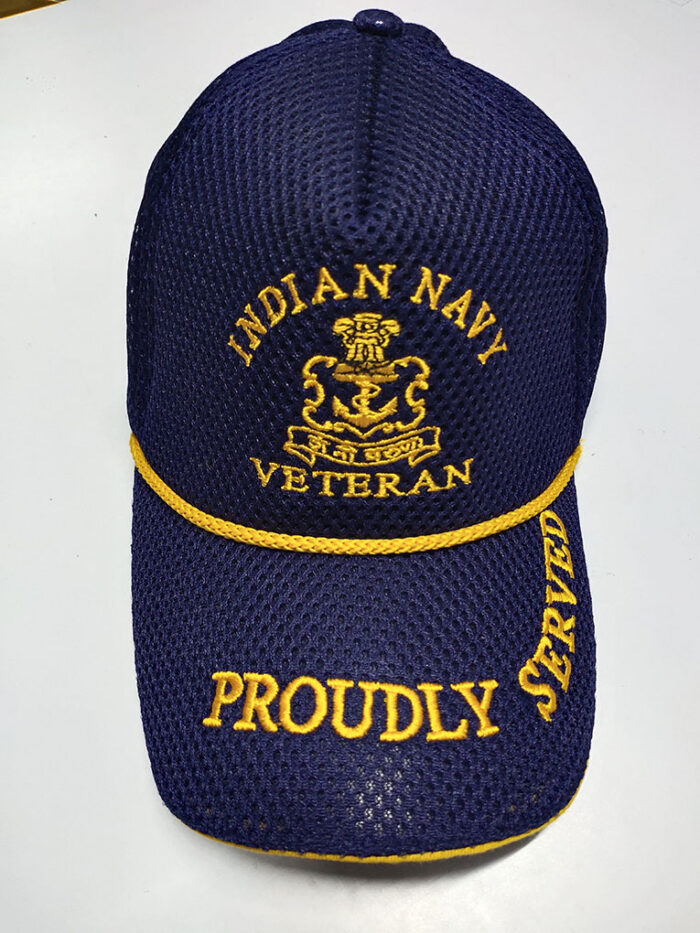 Cap Indian Navy Veterans